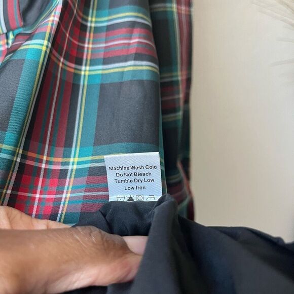 NEW‎ Tuckernuck Highland Tartan Plaid Palmerston Flounce Mini Dress Size Small - Picture 9 of 9
